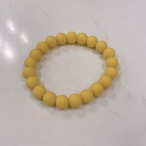 Silicone bead bracelet